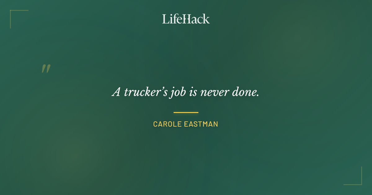 Quote by Carole Eastman