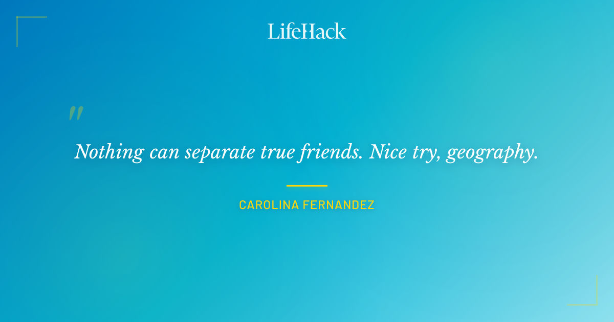 Quote by Carolina Fernandez