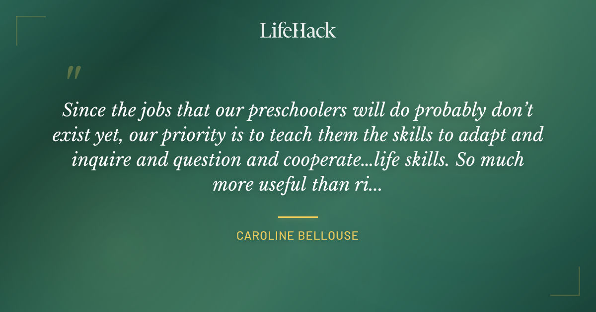 Quote by Caroline Bellouse