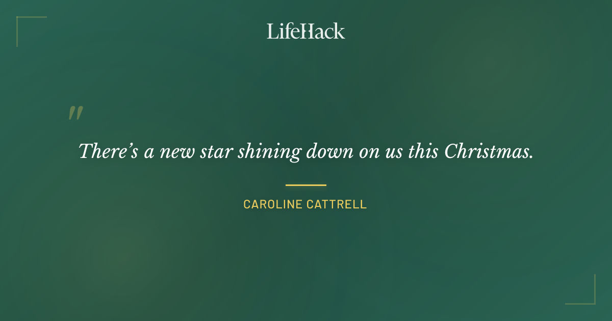 Quote by Caroline Cattrell