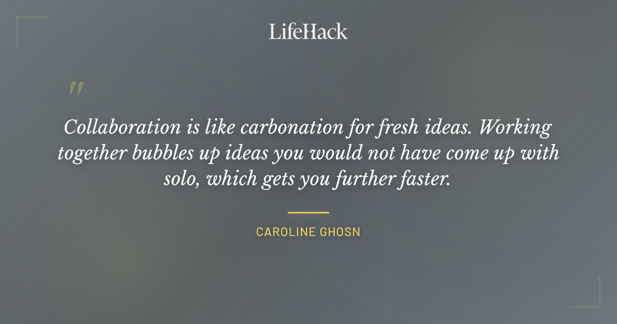 Quote by Caroline Ghosn