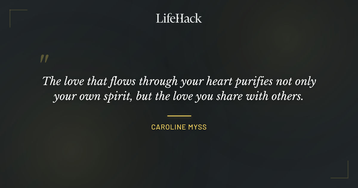 Quote by Caroline Myss