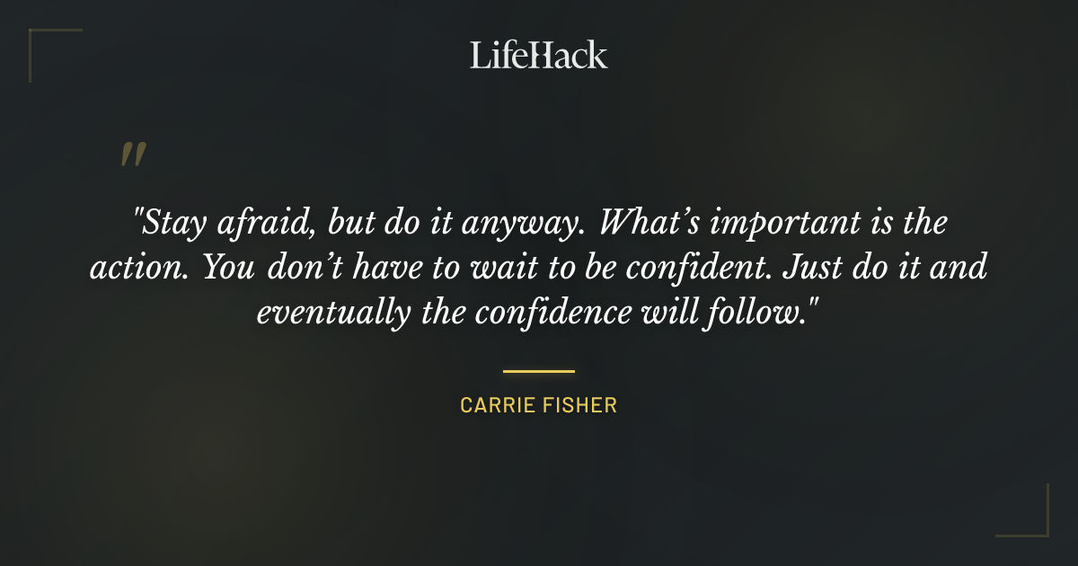 Quote by Carrie Fisher