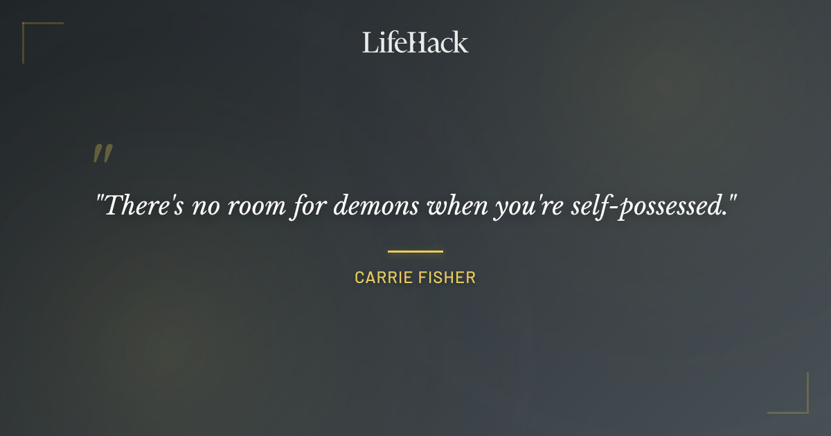 Quote by Carrie Fisher