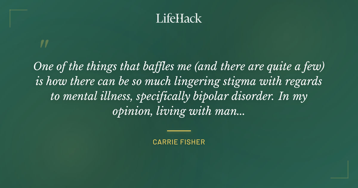 Quote by Carrie Fisher