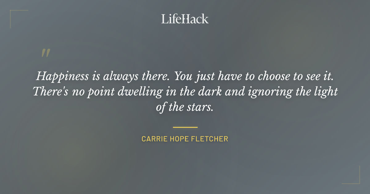 Quote by Carrie Hope Fletcher