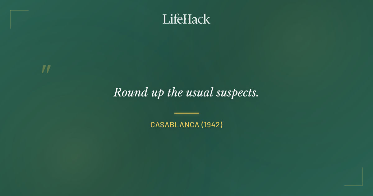 Quote by Casablanca (1942)