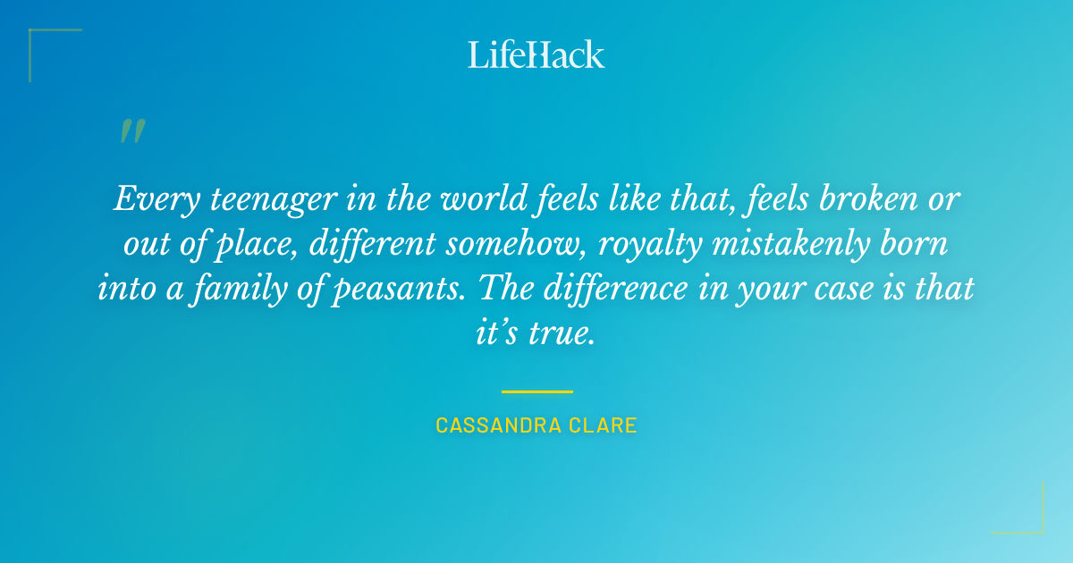 Quote by Cassandra Clare