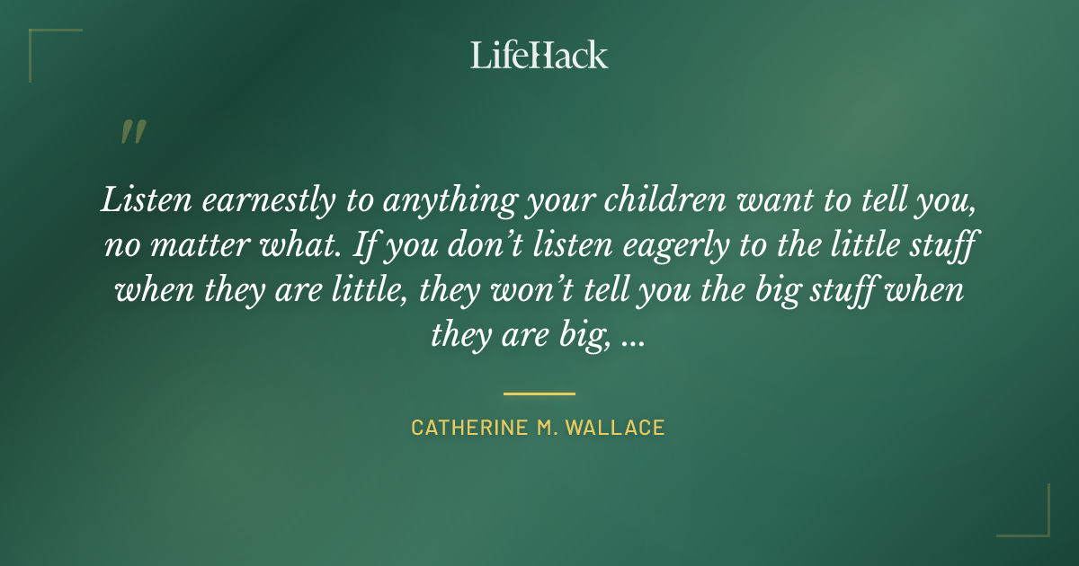 Quote by Catherine M. Wallace