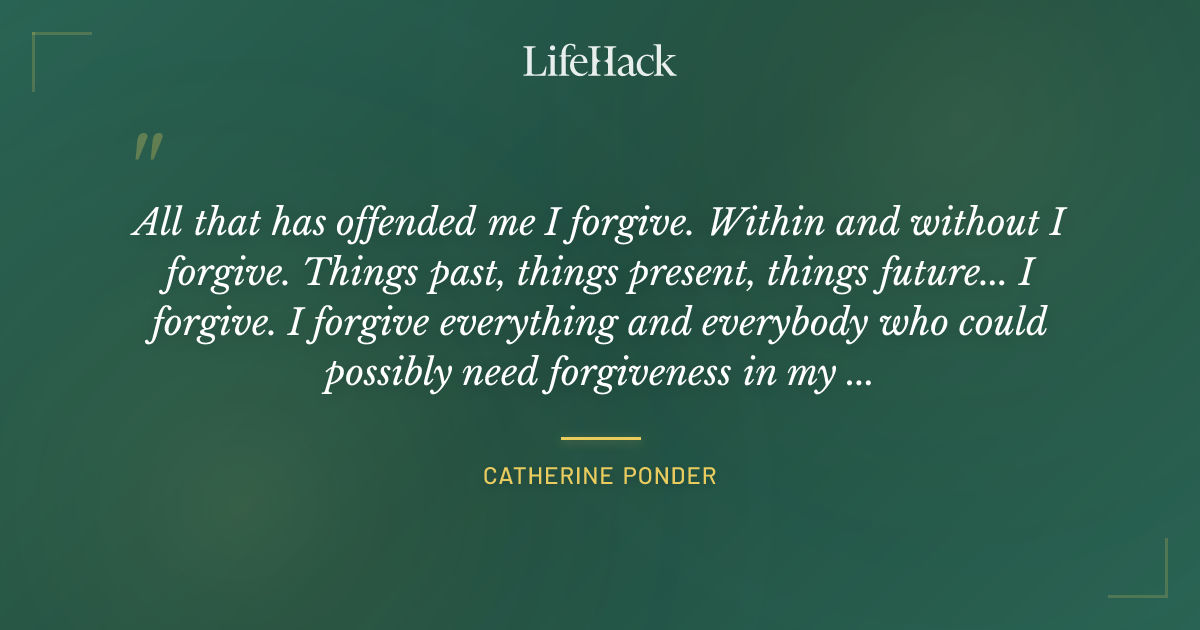 Quote by Catherine Ponder