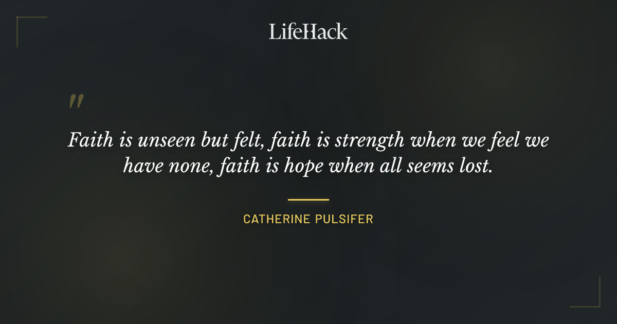 Quote by Catherine Pulsifer