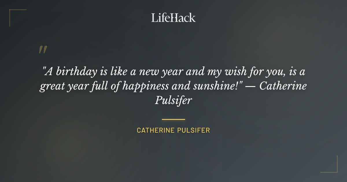 Quote by Catherine Pulsifer