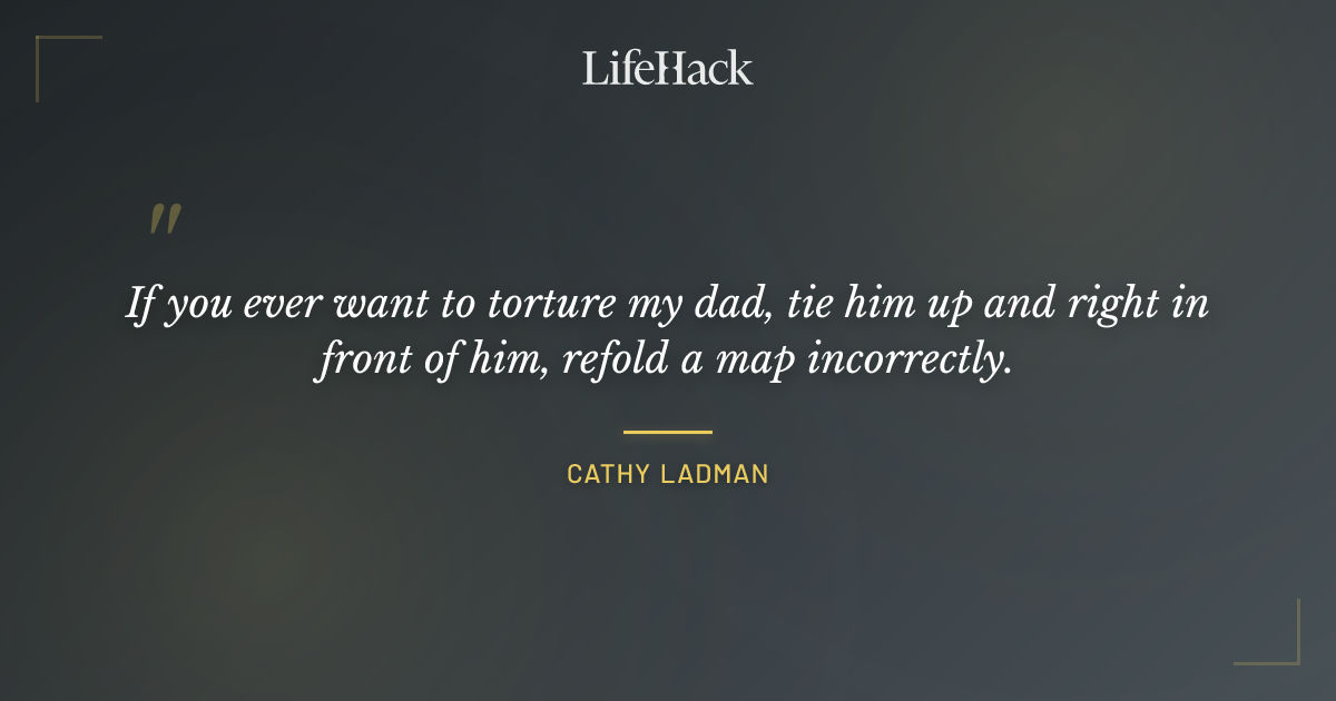 Quote by Cathy Ladman