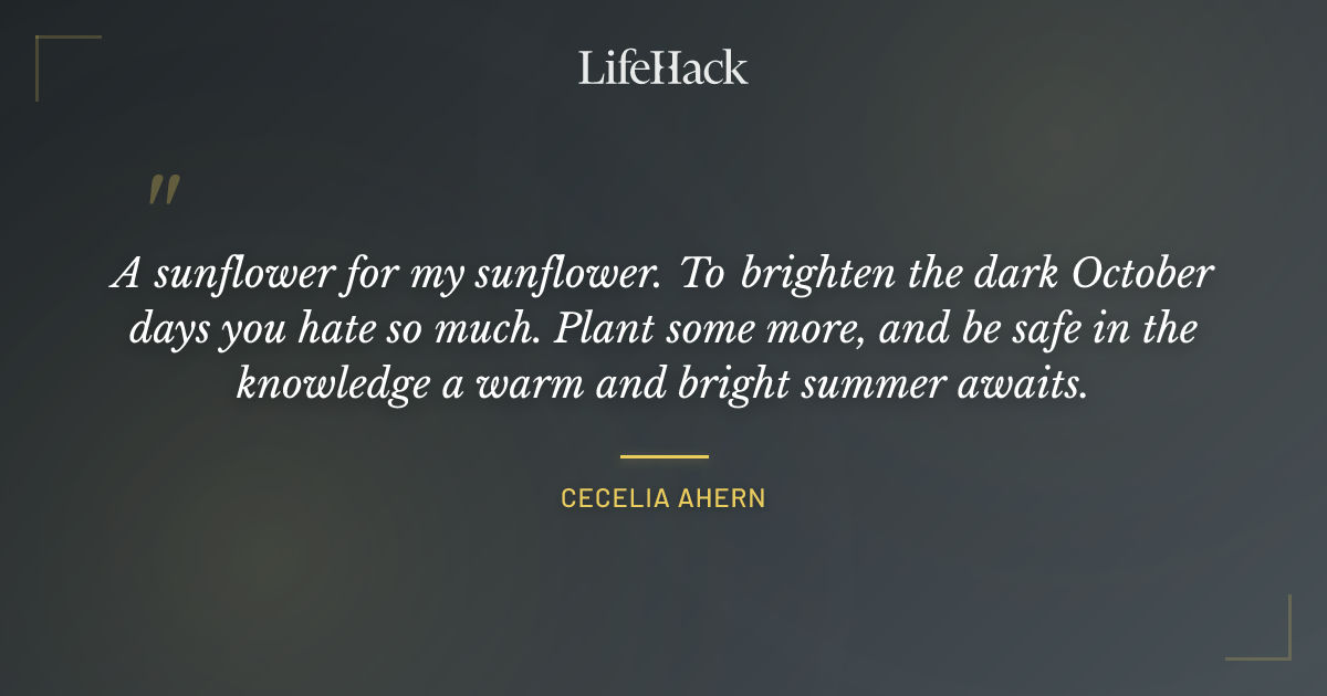 Quote by Cecelia Ahern