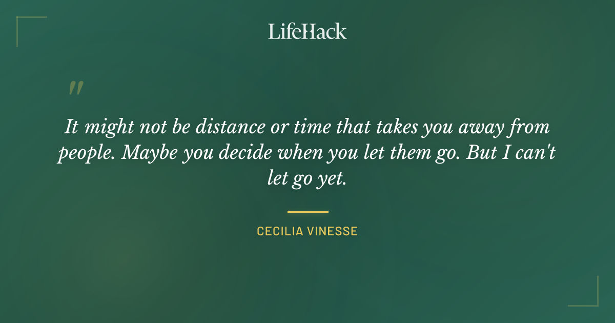 Quote by Cecilia Vinesse