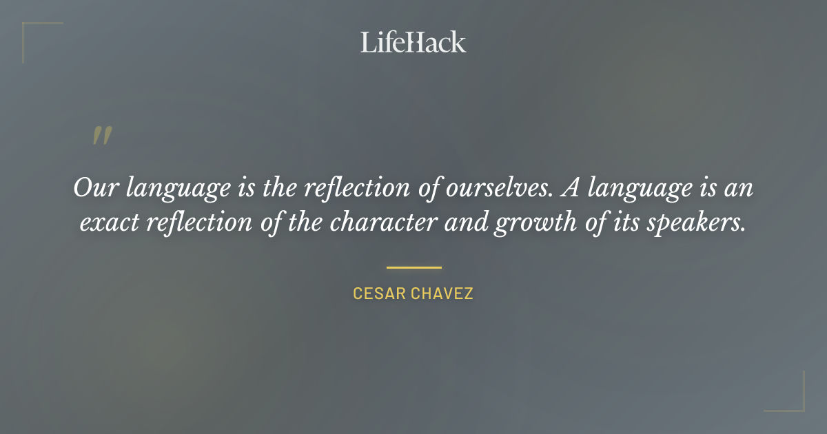 Quote by Cesar Chavez