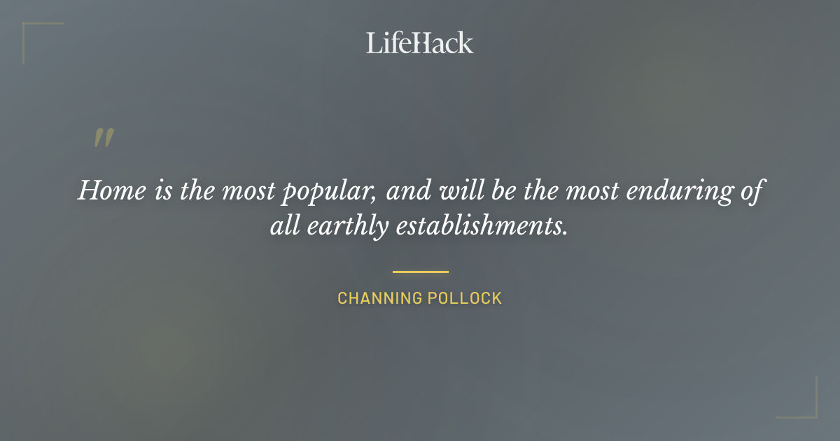 Quote by Channing Pollock