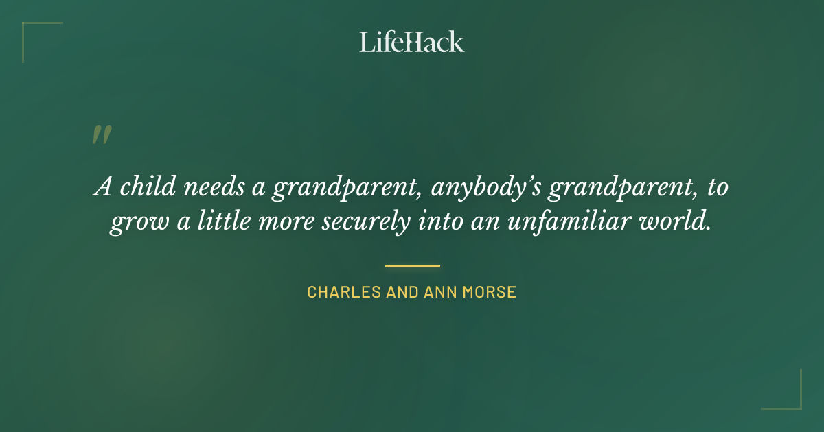 Quote by Charles and Ann Morse