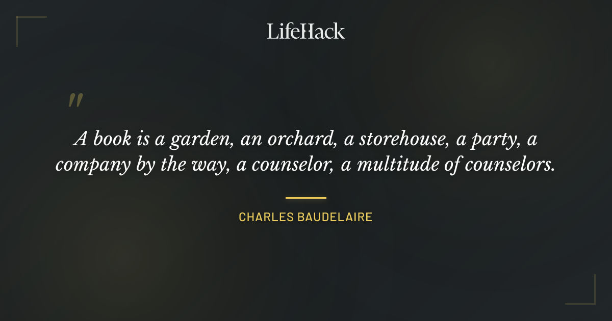 Quote by Charles Baudelaire