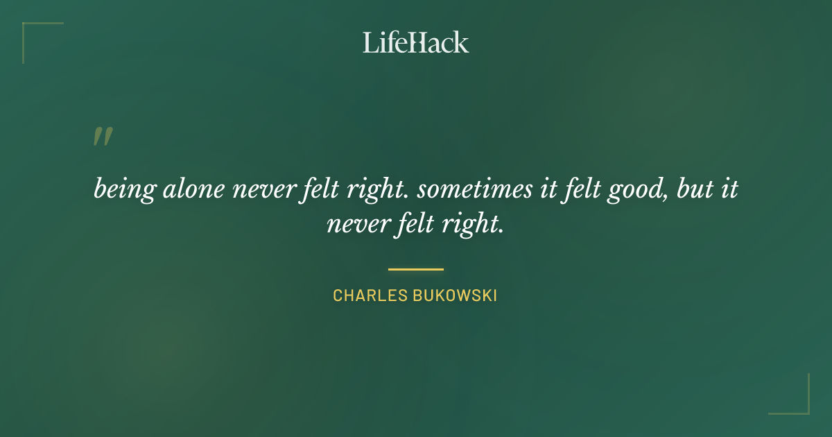 Quote by Charles Bukowski