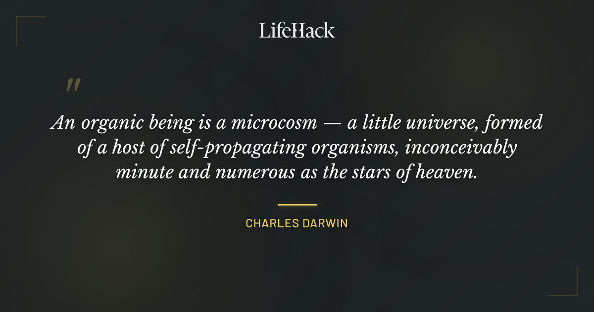 Quote by Charles Darwin