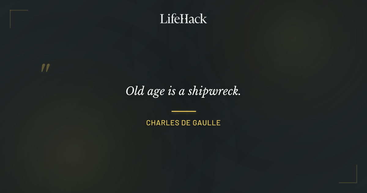 Quote by Charles de Gaulle