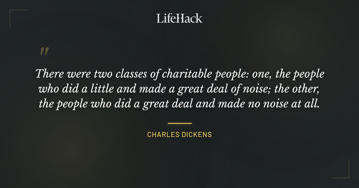 Quote by Charles Dickens