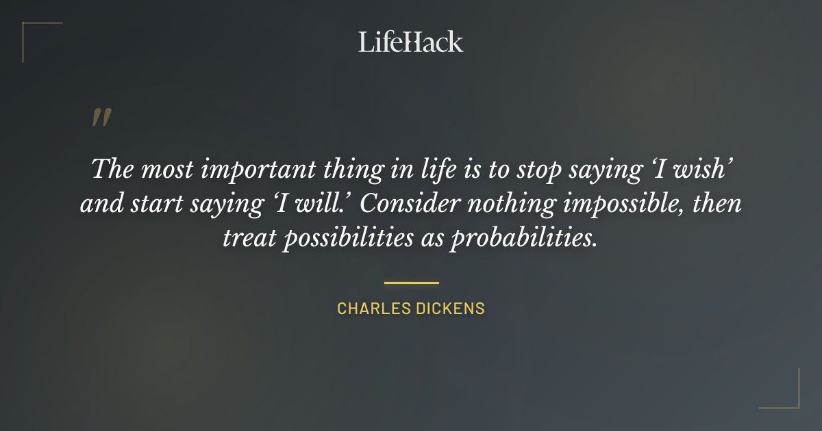 Quote by Charles Dickens