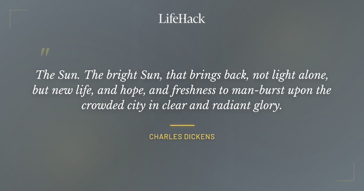 Quote by Charles Dickens