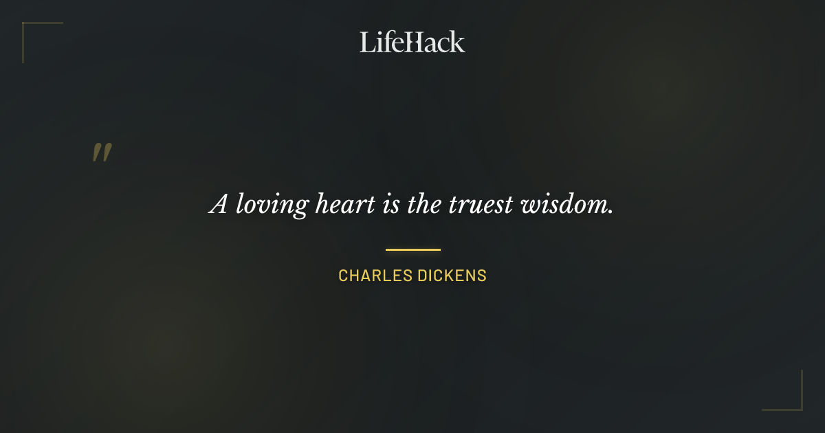 Quote by Charles Dickens
