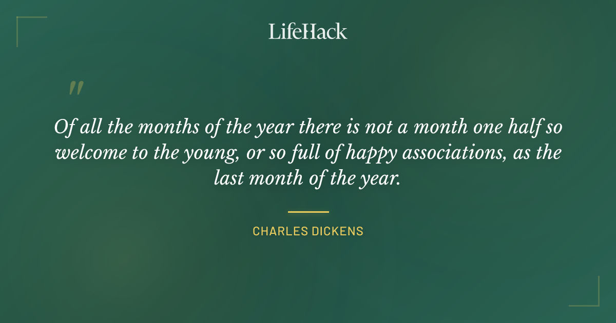 Quote by Charles Dickens