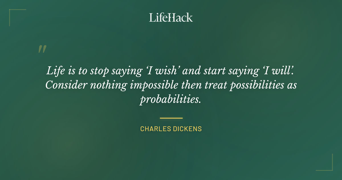 Quote by Charles Dickens