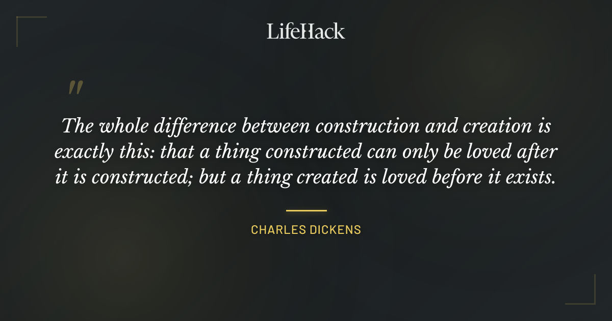 Quote by Charles Dickens