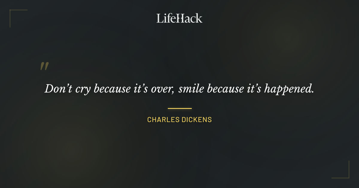 Quote by Charles Dickens