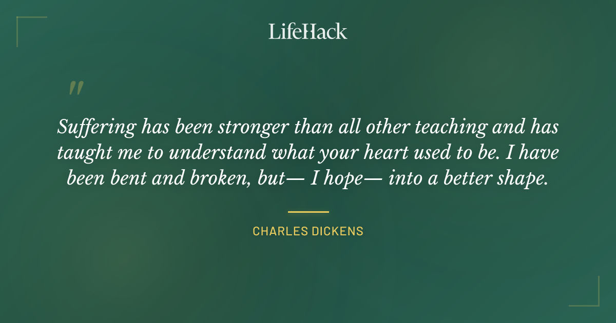 Quote by Charles Dickens
