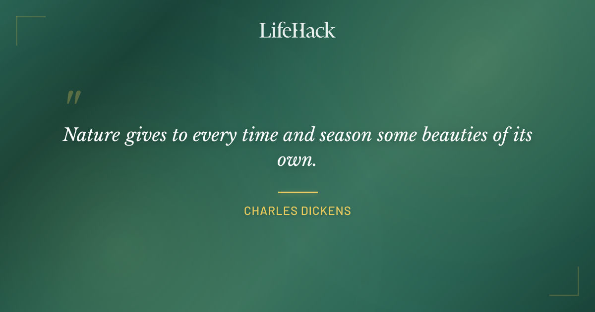 Quote by Charles Dickens