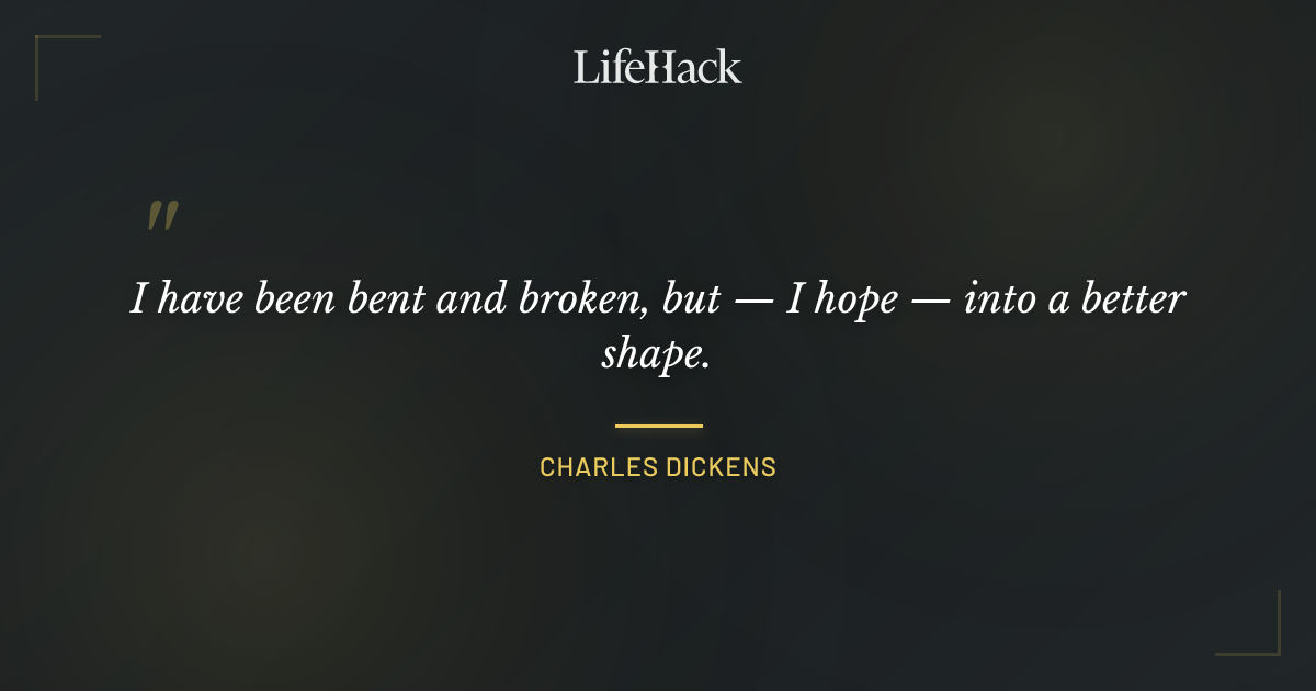Quote by Charles Dickens