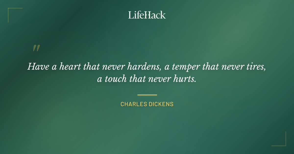 Quote by Charles Dickens