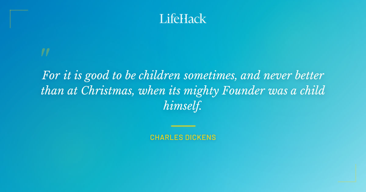 Quote by Charles Dickens