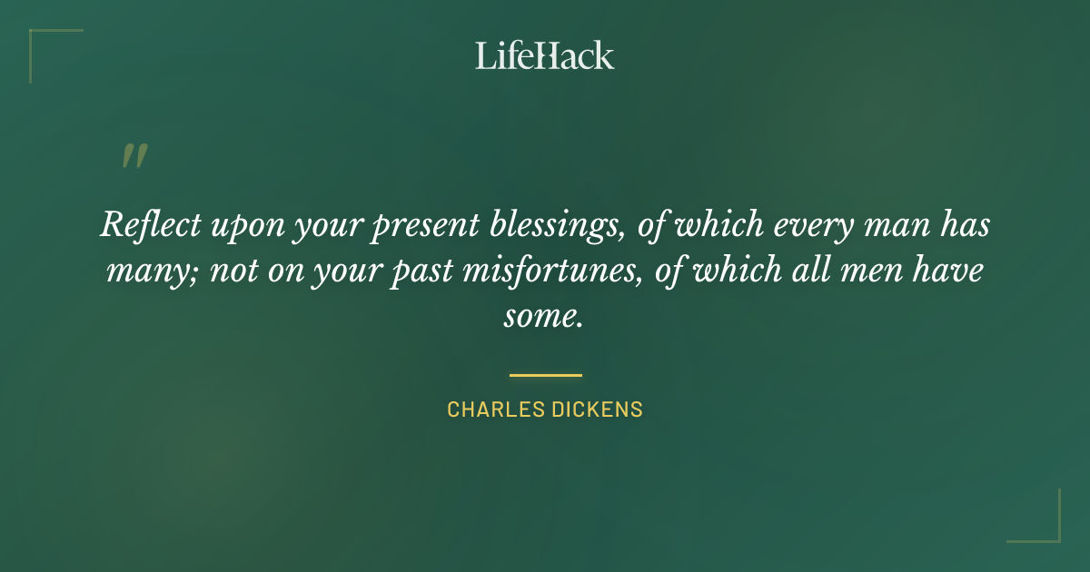 Quote by Charles Dickens