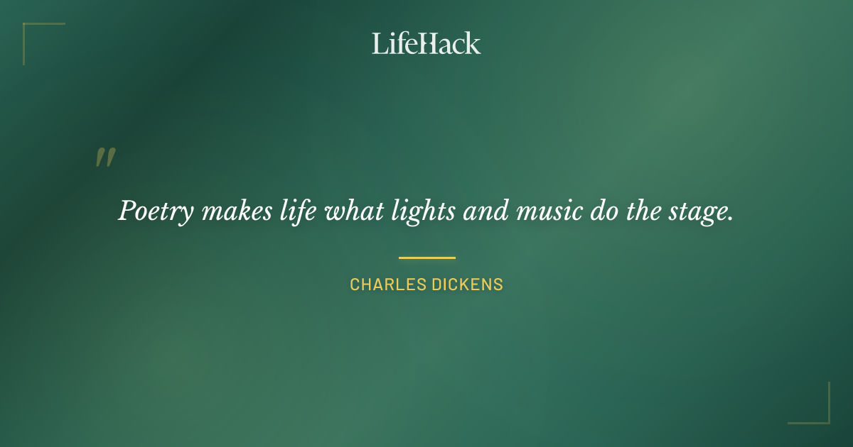 Quote by Charles Dickens