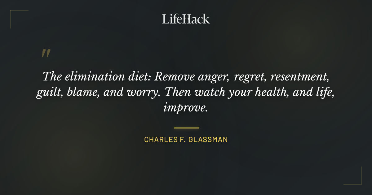 Quote by Charles F. Glassman