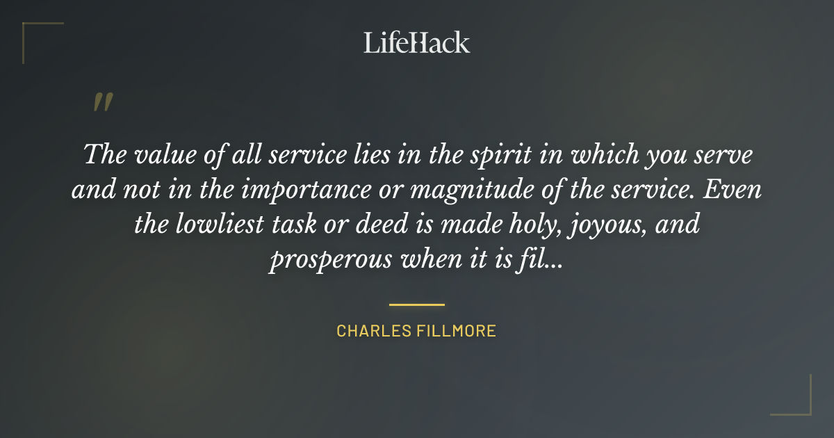 Quote by Charles Fillmore