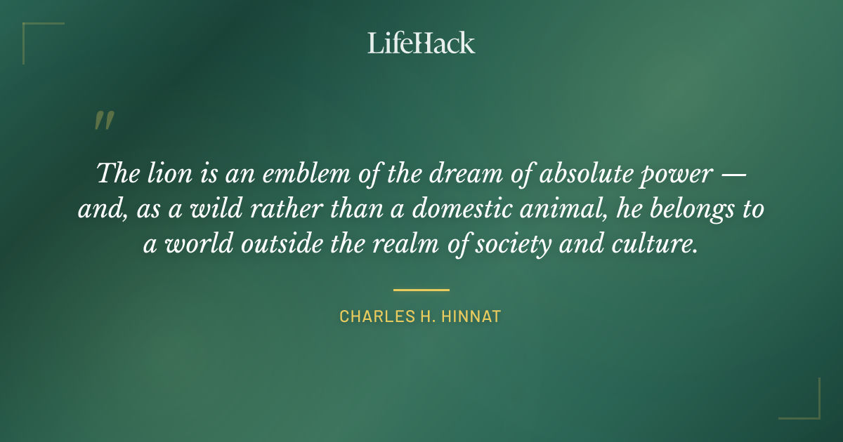 Quote by Charles H. Hinnat