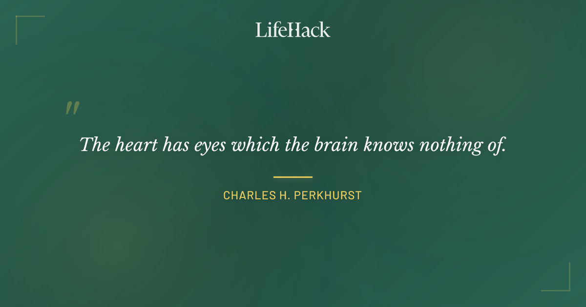 Quote by Charles H. Perkhurst