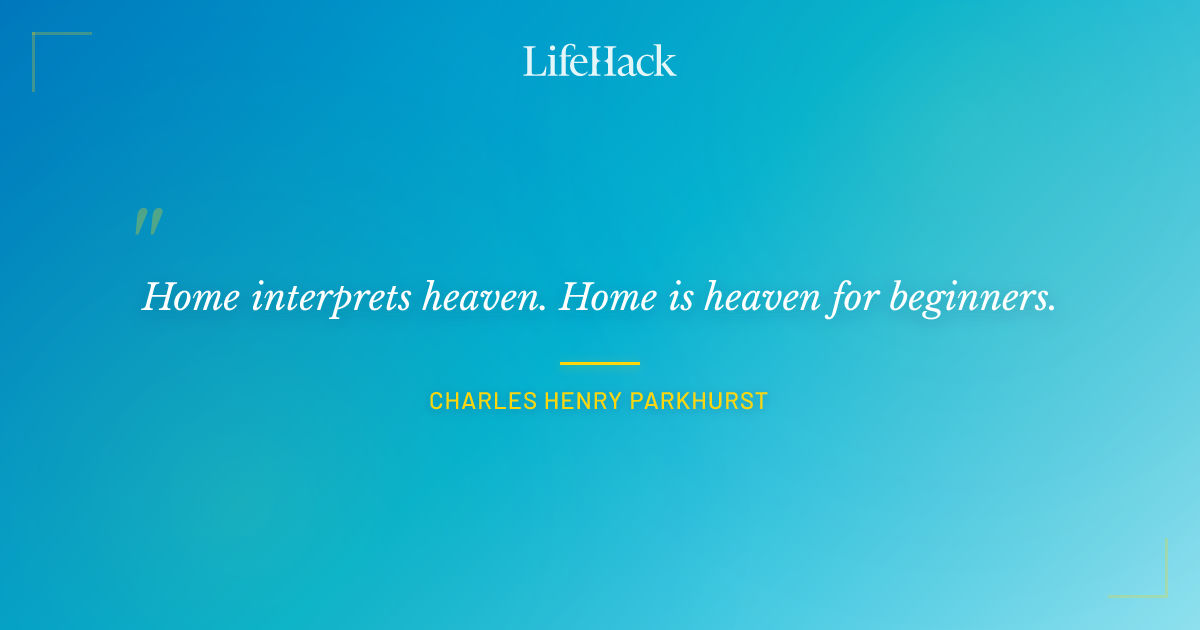 Quote by Charles Henry Parkhurst