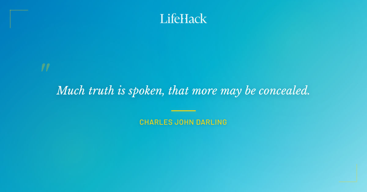 Quote by Charles John Darling