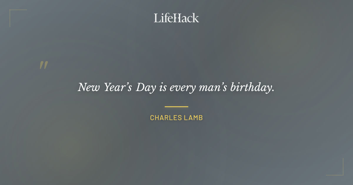 Quote by Charles Lamb