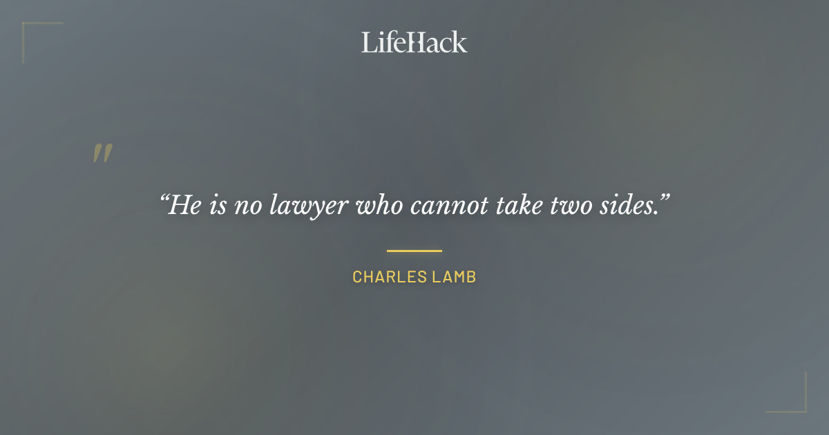 Quote by Charles Lamb