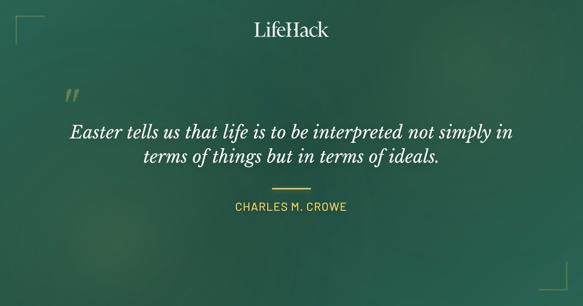 Quote by Charles M. Crowe